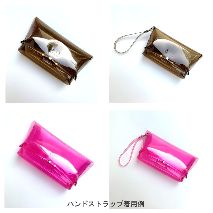 全11色 透明 細帯 ハンドストラップ 】 ハンドストラップ （ 細め