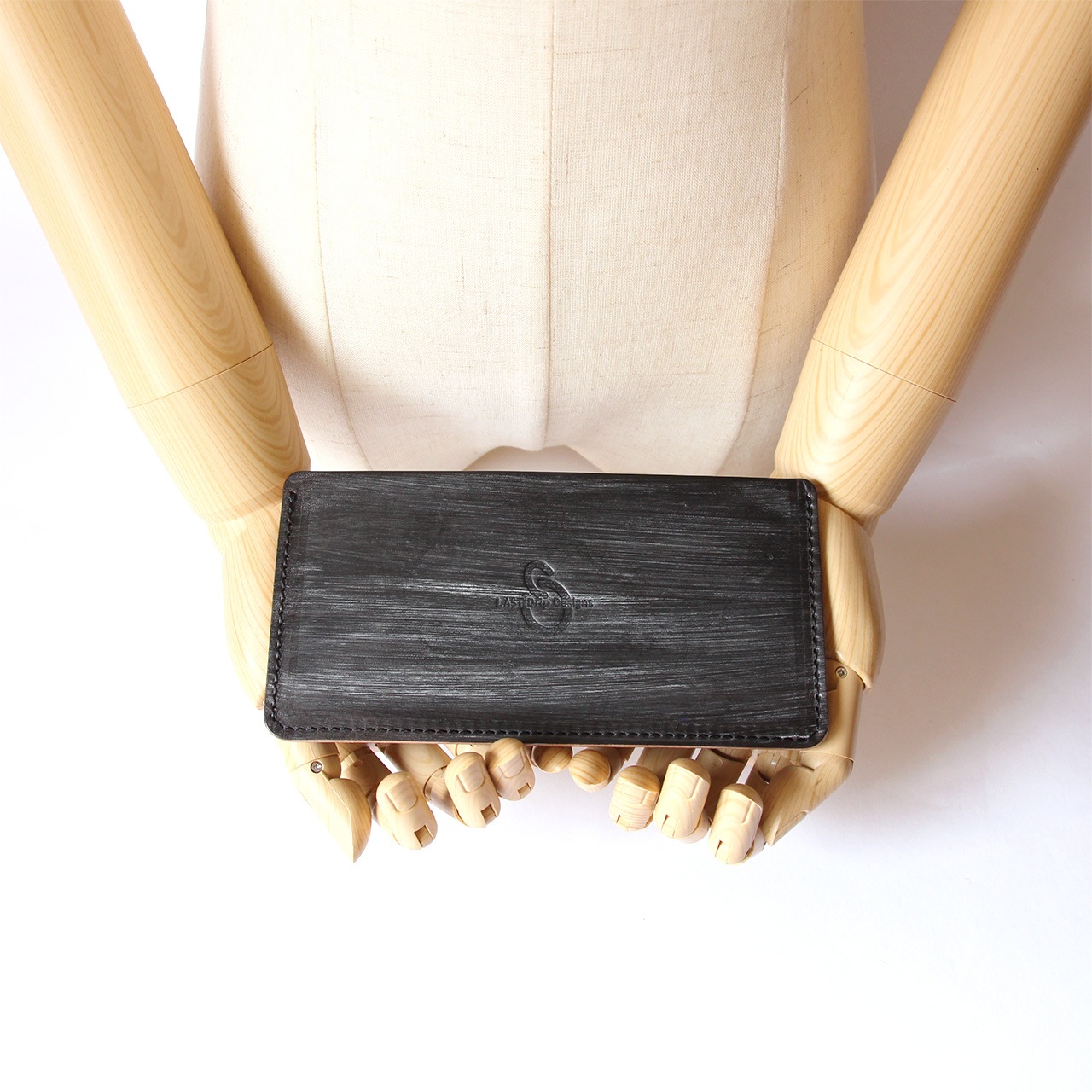 【 ブライドルレザー シンプル 長札入れ 】 カスタマイズできる 長札入れ ( 小銭入れなし ) / 長財布 札入れ ・ Bridle Leather 蝋引き革 | 経年変化 おすすめ nfl pst