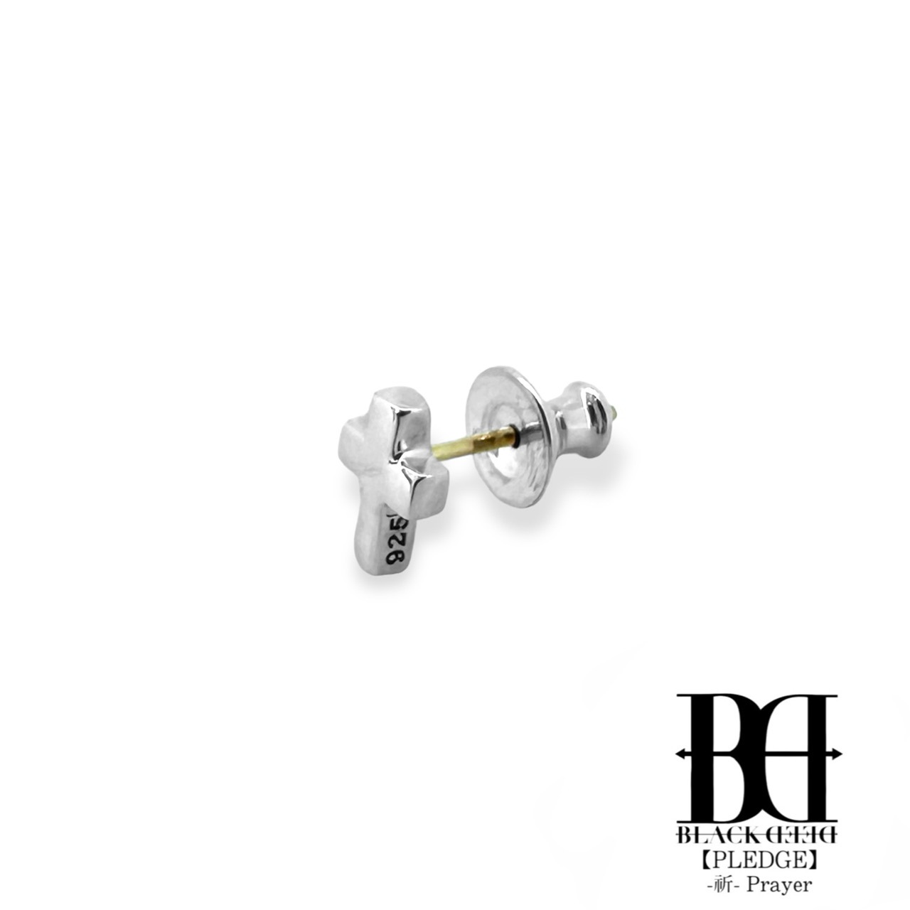 プレイヤークロススタッドピアス《BDSE-011-0/K18P》の写真