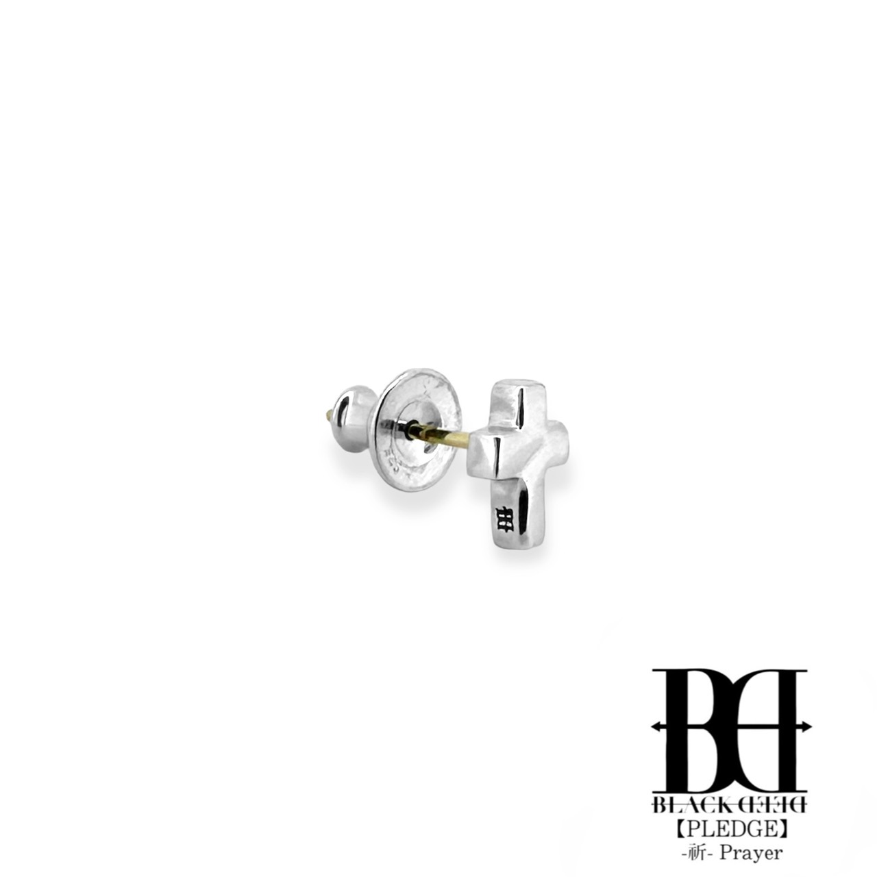 プレイヤークロススタッドピアス《BDSE-011-0/K18P》の写真