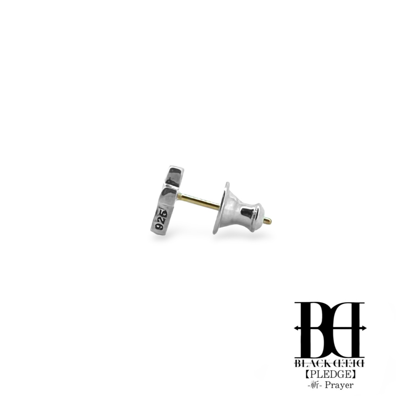 プレイヤークロススタッドピアス《BDSE-011-0/K18P》の写真