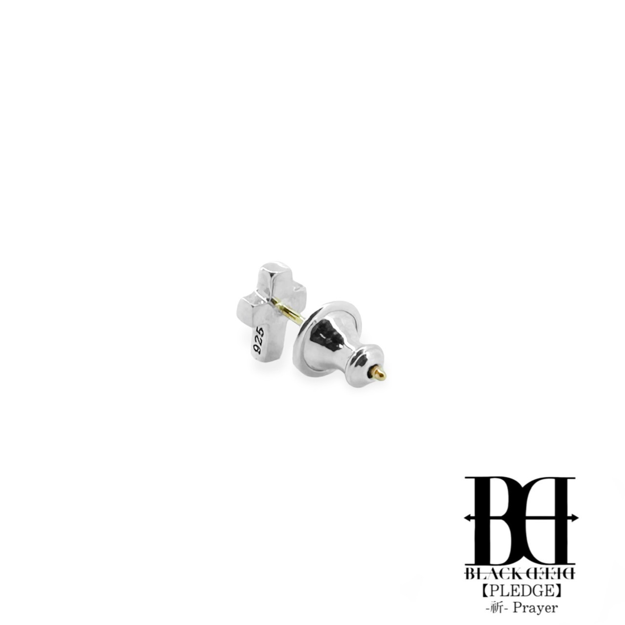 プレイヤークロススタッドピアス《BDSE-011-0/K18P》の写真