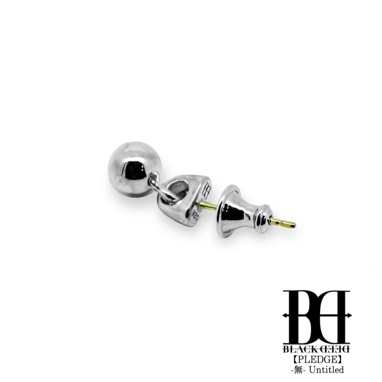 アンタイトルオーブピアス《BDSE-017/K18P》の写真