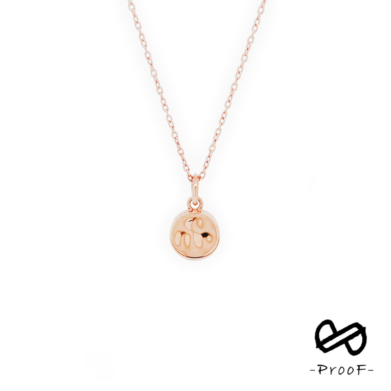 ラウンドサーフェスネックレス《PP-001/DM,PP-002/DM》の写真