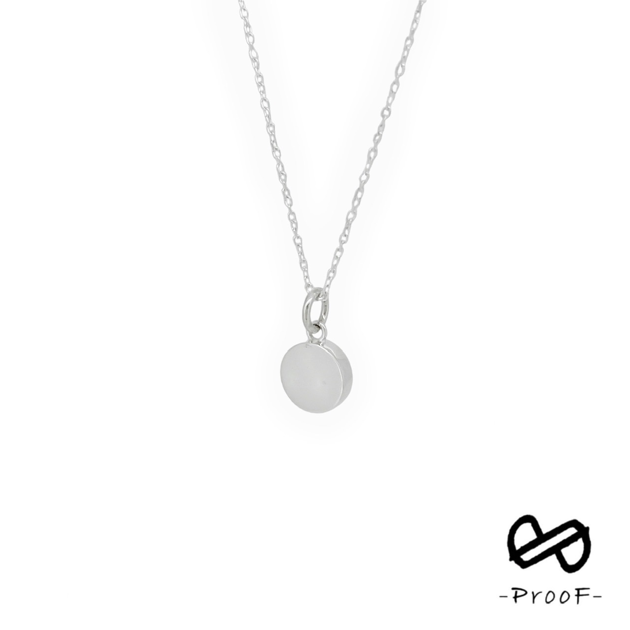 ラウンドサーフェスネックレス《PP-001/DM,PP-002/DM》の写真