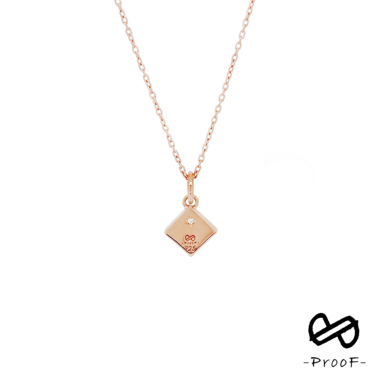 スクエアサーフェスネックレス《PP-003/DM,PP-004/DM》の写真