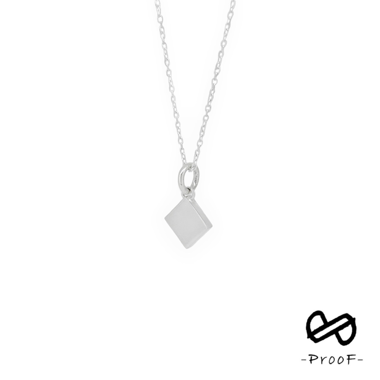 スクエアサーフェスネックレス《PP-003/DM,PP-004/DM》の写真