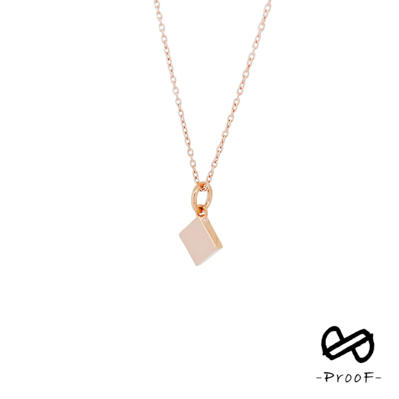 スクエアサーフェスネックレス《PP-003/DM,PP-004/DM》の写真