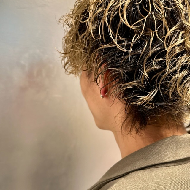 BDドラッグピアス《BDSE-015/K18P》の写真