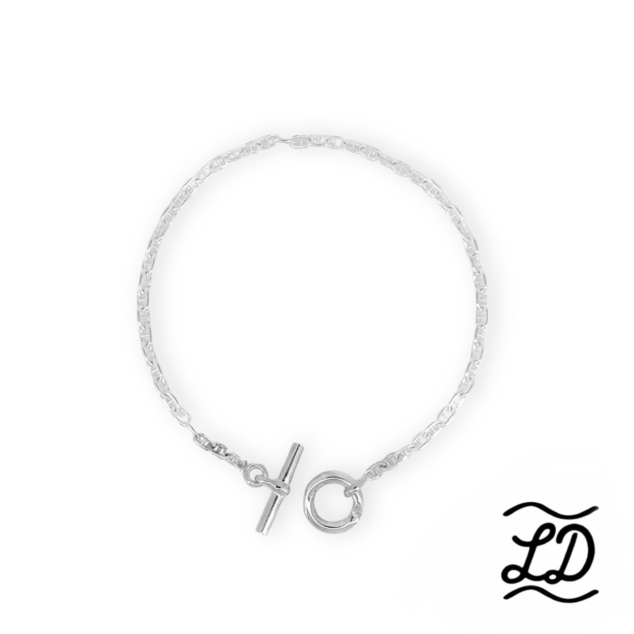 マリンアンカーチェーンブレスレット《LDSB-010》の写真