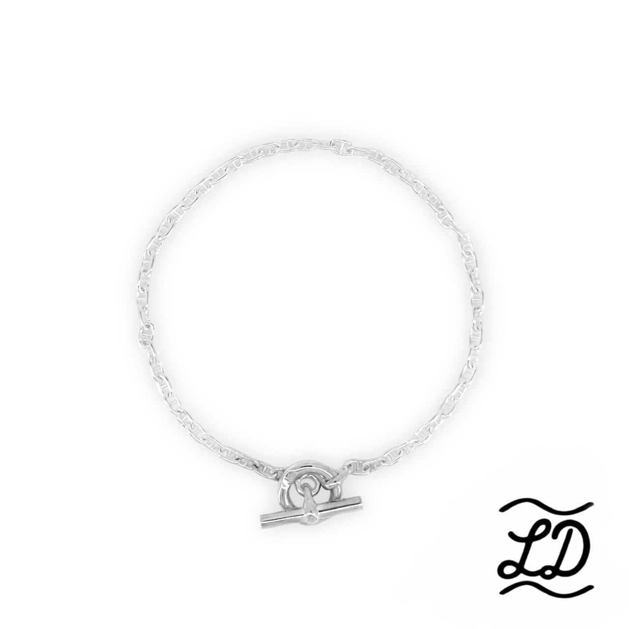 マリンアンカーチェーンブレスレット《LDSB-010》の写真