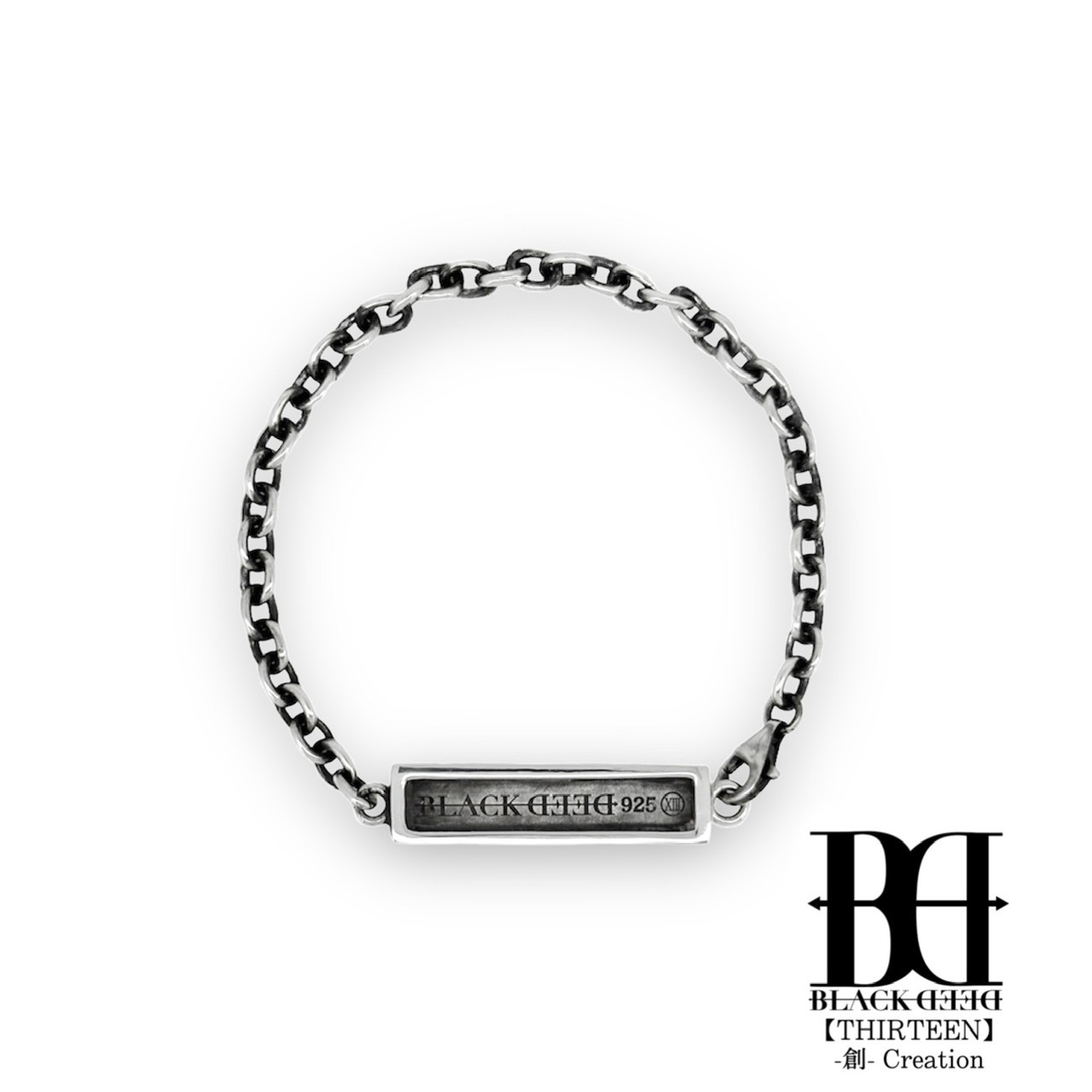 サーティーンクリエーション1×4ブロックブレスレット《BDSB-213