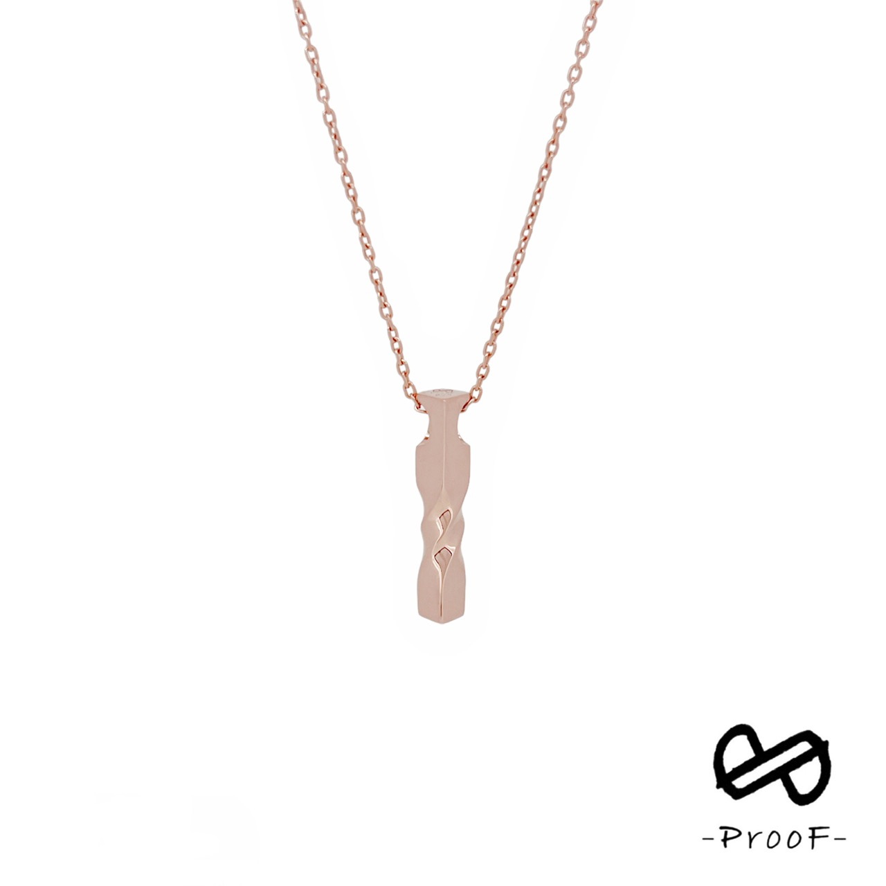 ツイストバーネックレス《PP-007/DM,PP-008/DM》の写真