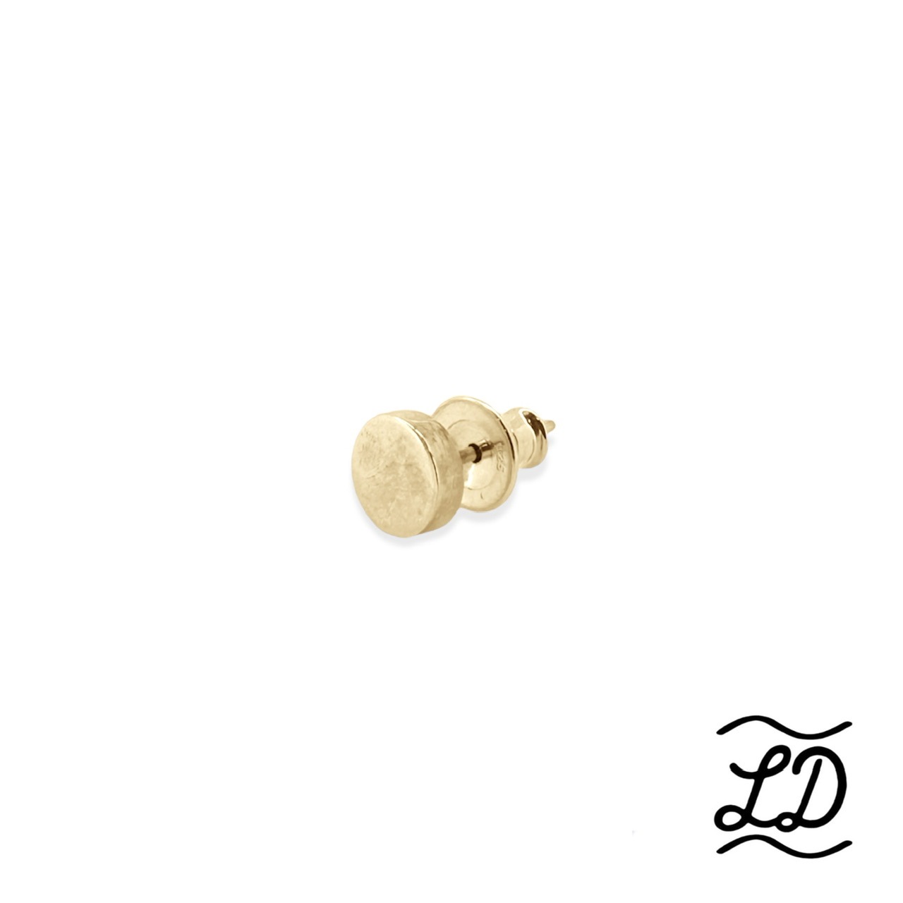 ウォーターサーフェスラウンドピアス 《LDSE-005》の写真