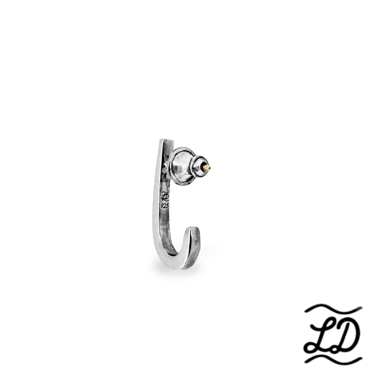 フィッシュフックピアス《LDSE-020/K18P》の写真