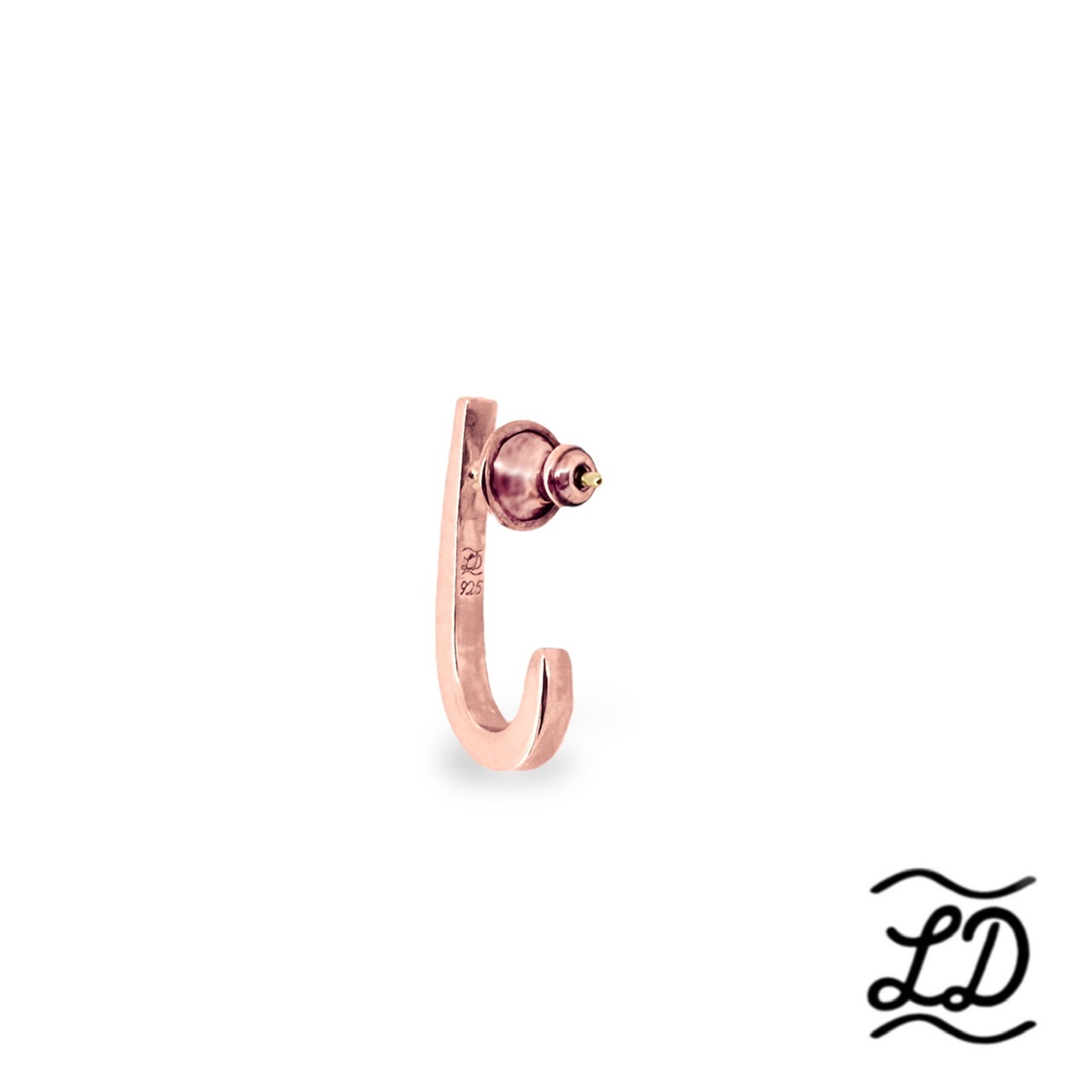 フィッシュフックピアス《LDSE-020/K18P》の写真