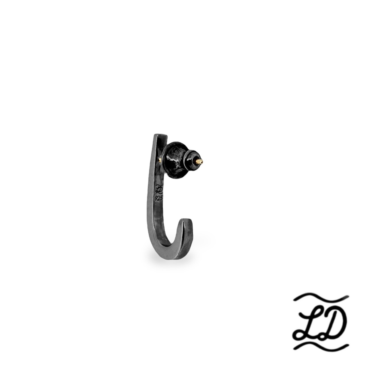 フィッシュフックピアス《LDSE-020/K18P》の写真