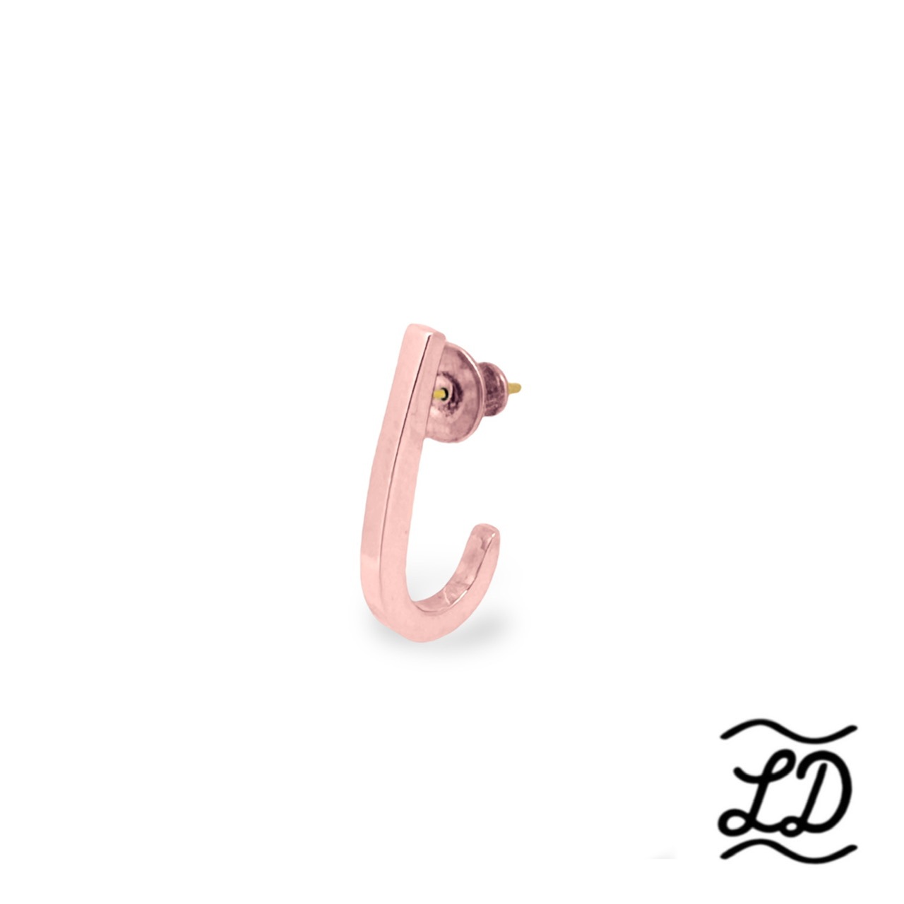 フィッシュフックピアス《LDSE-020/K18P》の写真