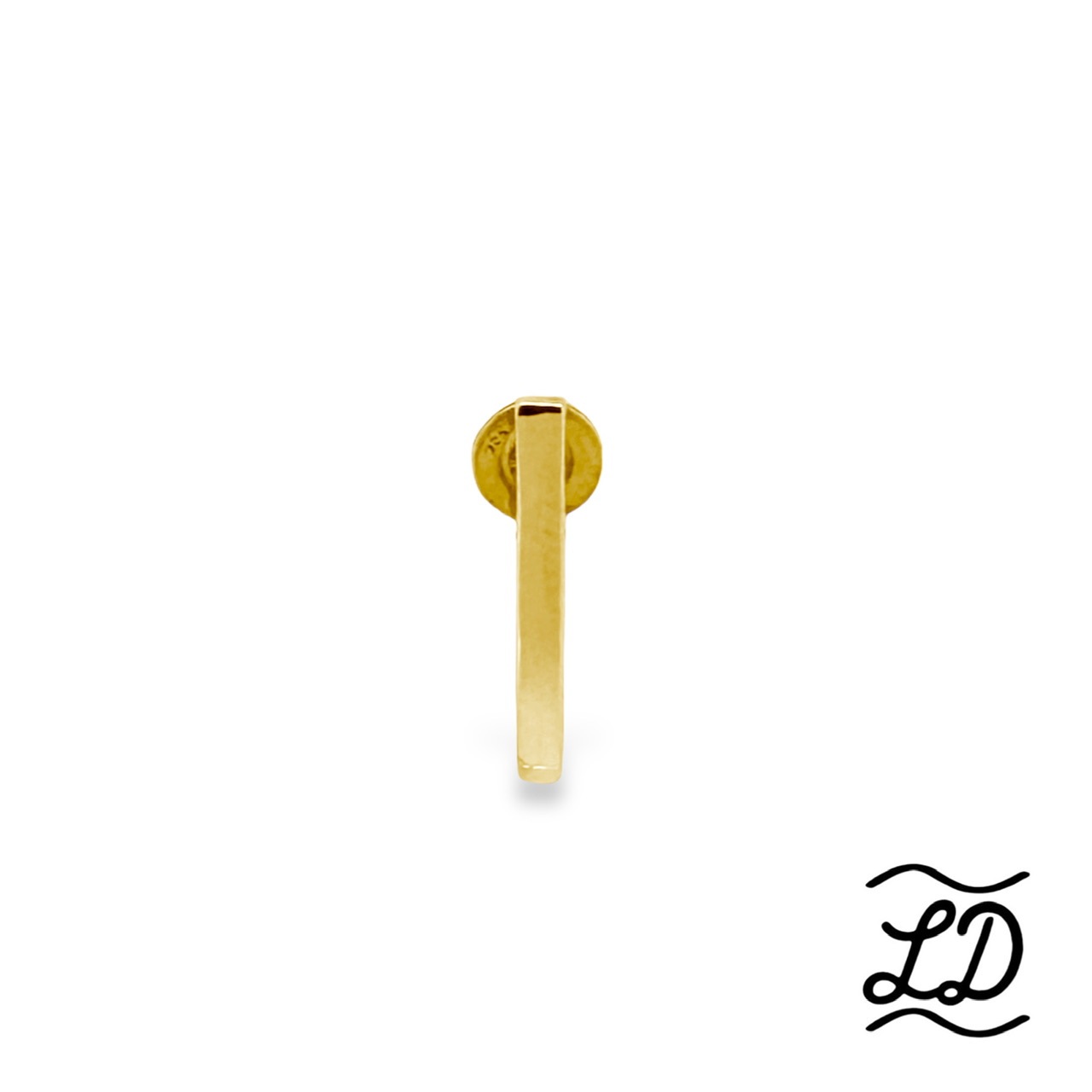 フィッシュフックピアス《LDSE-020/K18P》の写真