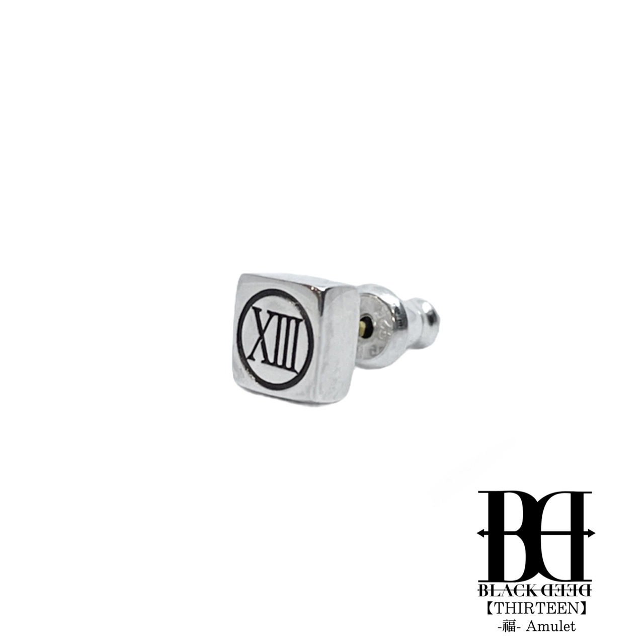 サーティーンアミュレットピアス《BDSE-013/K18P》の写真