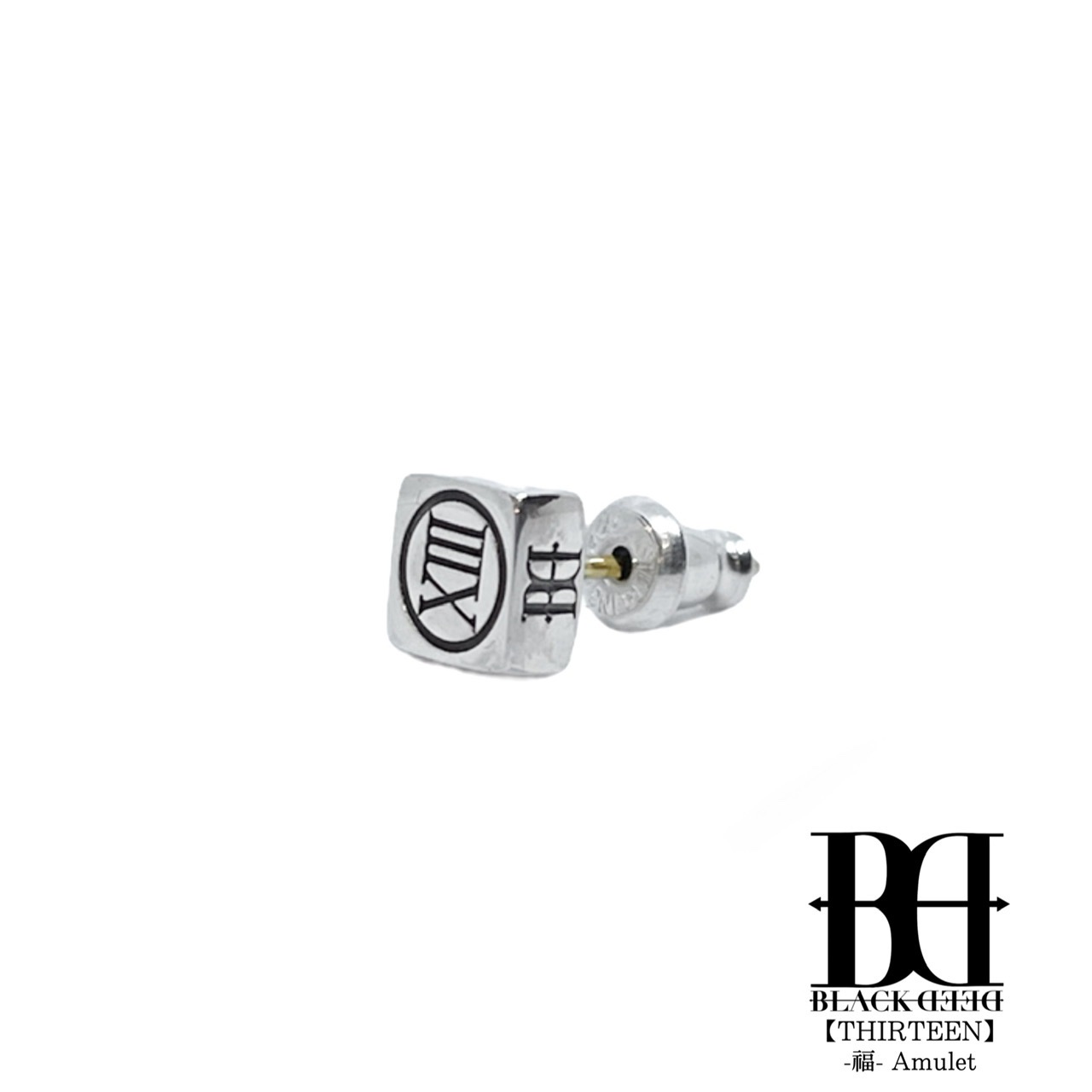 サーティーンアミュレットピアス《BDSE-013/K18P》の写真