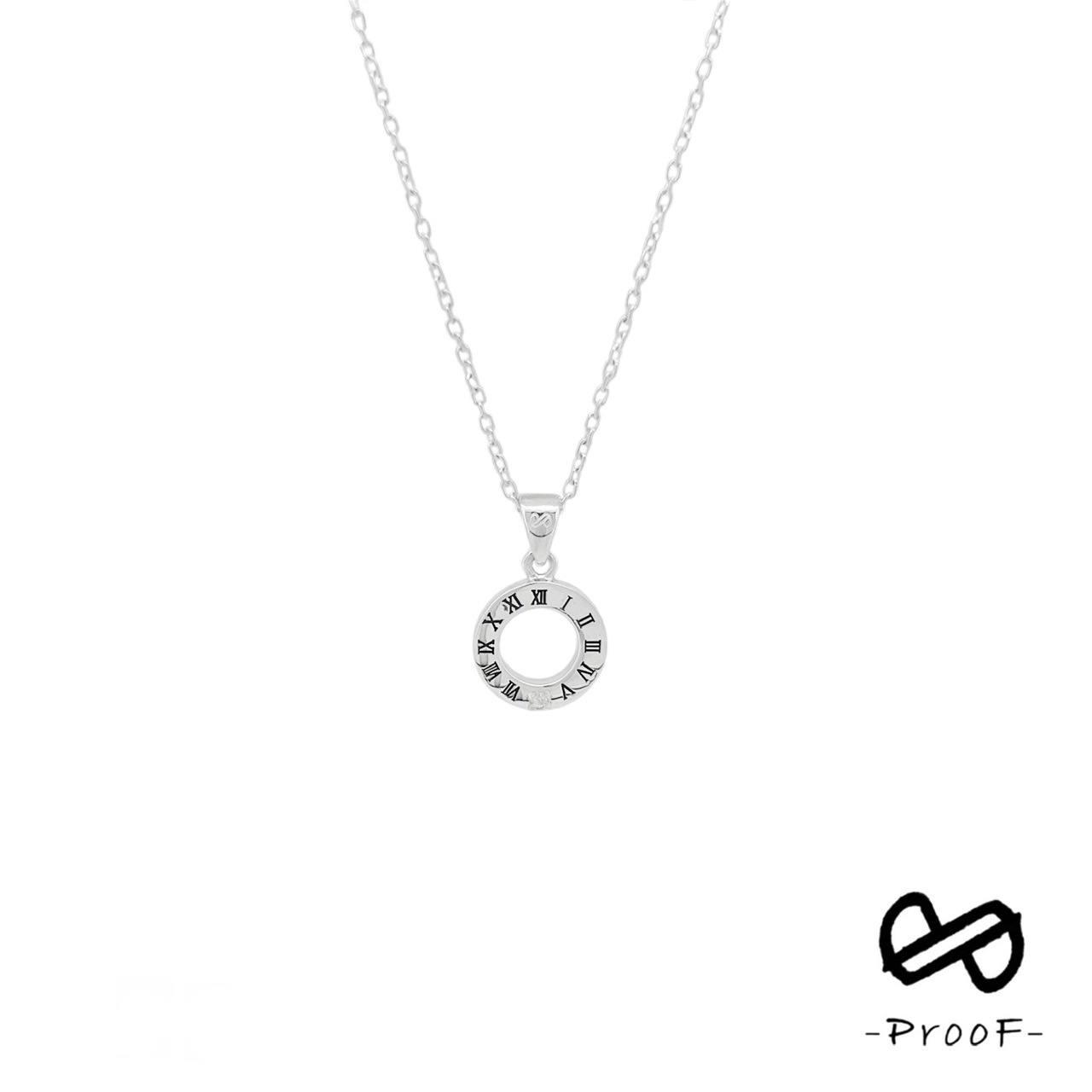 エターナルサークルネックレス《PP-035F/Z》の写真