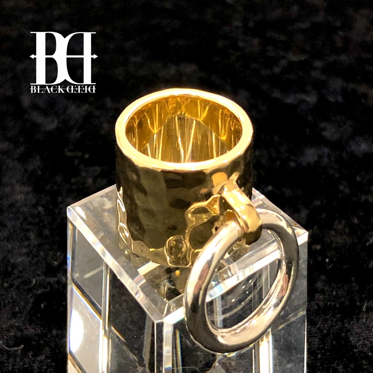 サーキュレーションワイドリング/ラージ ゴールドコーティングカスタム《BDSR-001-2GC》の写真