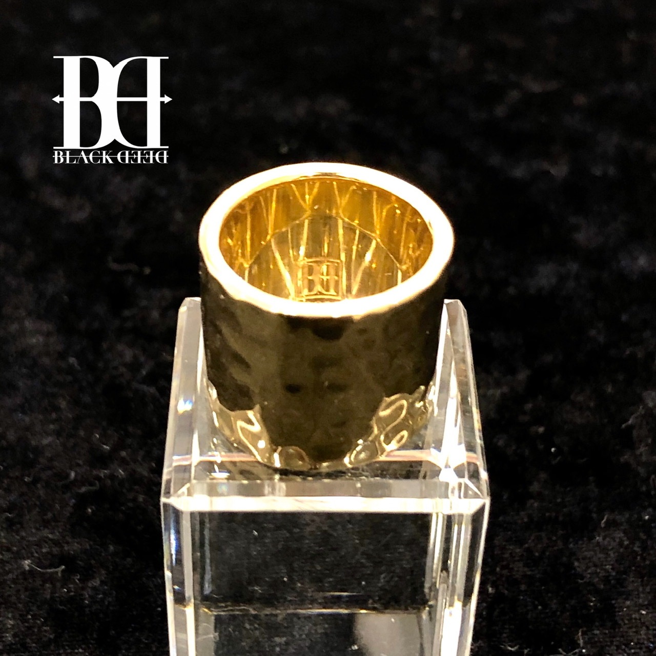 サーキュレーションワイドリング/ラージ ゴールドコーティングカスタム《BDSR-001-2GC》の写真