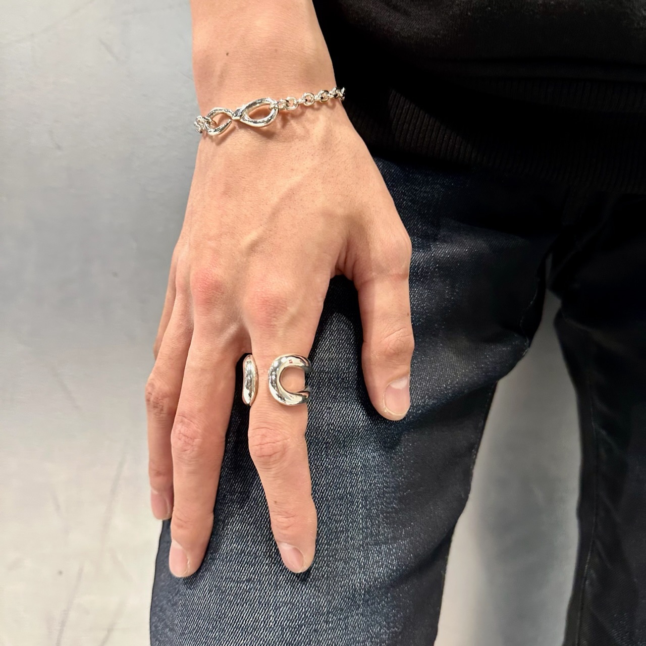 グリームフリーリング／ラージ《BDSR-003-2F》の写真