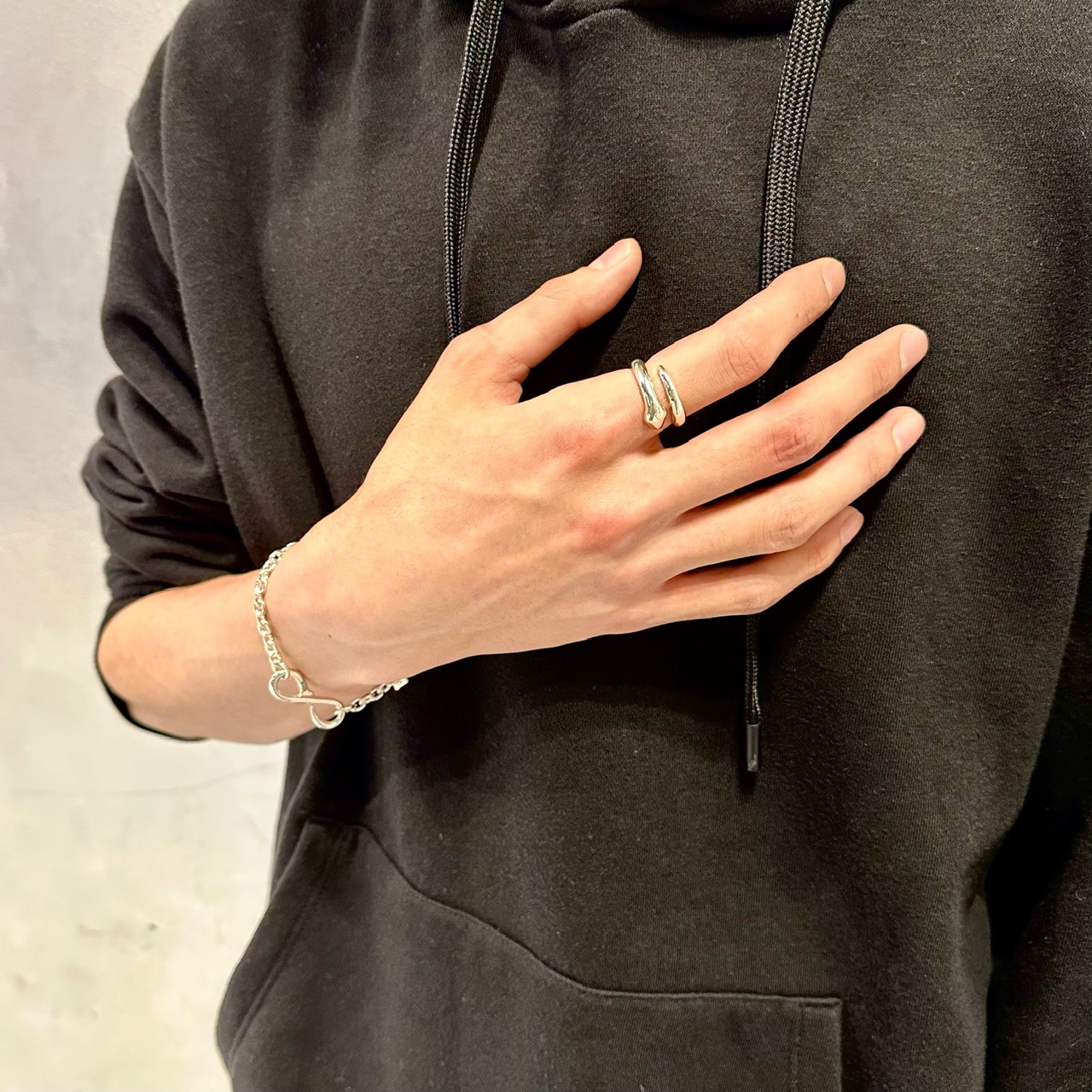 スネークフリーリング/ラージ《BDSR-021-2F》の写真