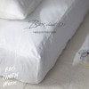 フォグリネンワーク fog linen work リネン ボックスシーツ ダブル ホワイト|ベッドリネン|fog linen work（フォグ）