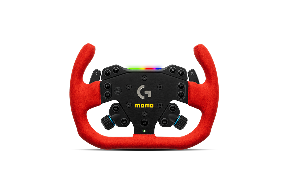��MOMO��logicool SIM���ѥ��ƥ���� ��SIM GT-RACER 290 RED