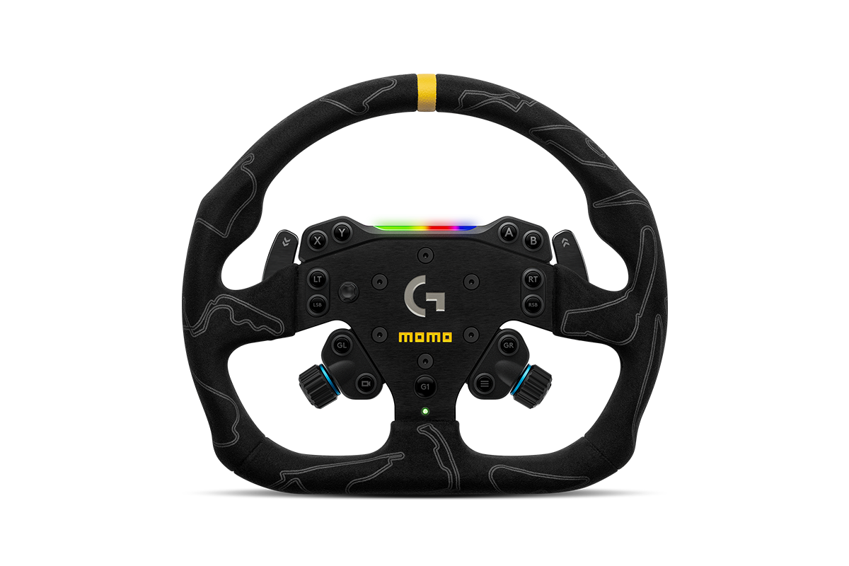��MOMO��logicool SIM���ѥ��ƥ���� ��SIM GT PRO TRACKS 320 BLACK