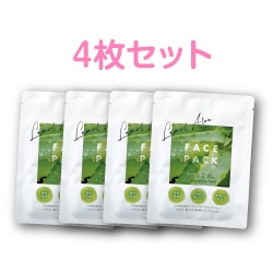 アロエ専科　美容液フェイスパック　4枚セット