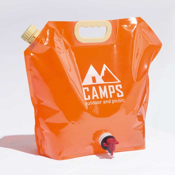 【数量限定】キャンプス ウォータージャグ8L オレンジ(単品)