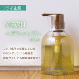 【数量限定】コラボ企画 VISONヘアシャンプー 500mL