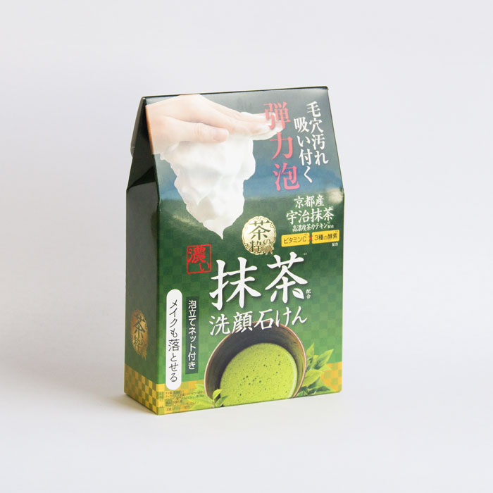 抹茶洗顔せっけん 100g｜フタバ化学リーブル公式通販サイト