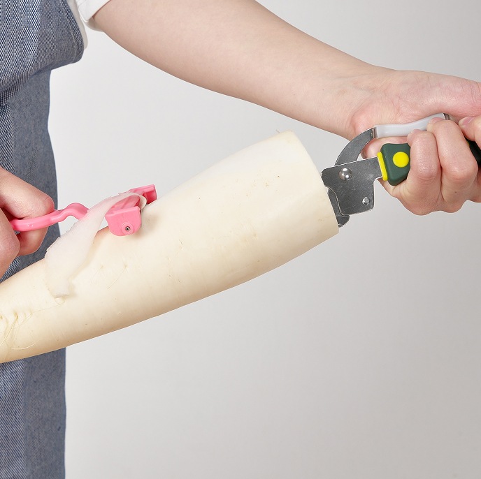 桃ピーラー+ベジホルダーセット