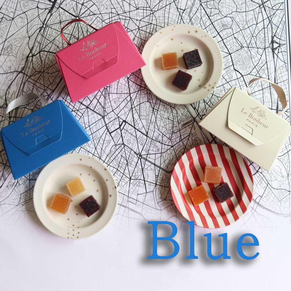 パート・ドゥ・フリュイ （ フルーツゼリー ） 3粒 A（ブルー）