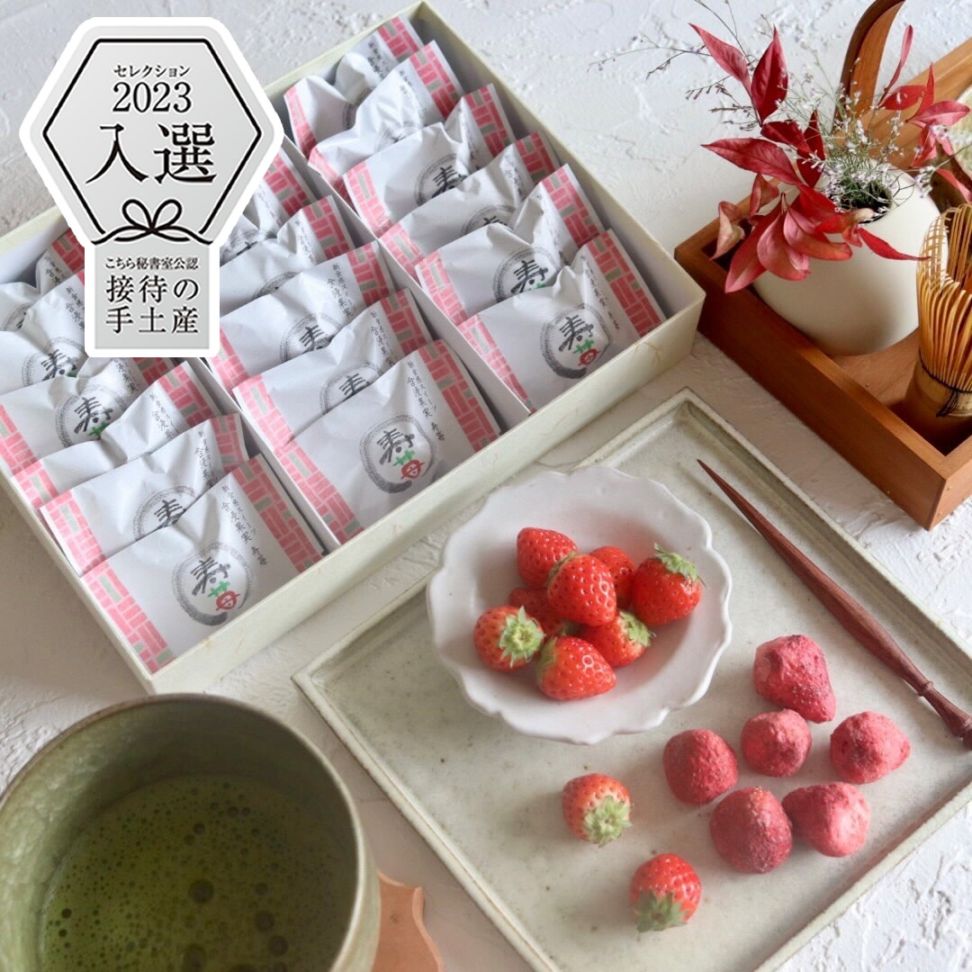 芦屋含浸果実　寿苺 18粒