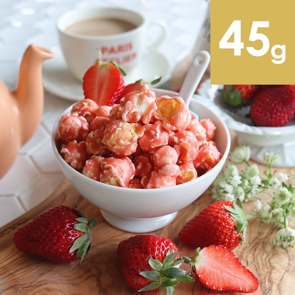 パリ・ホワイトショコラ＆ストロベリーポップコーン レギュラー