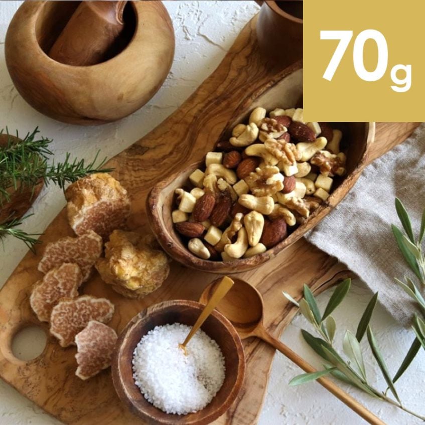 白トリュフ塩&チェダーチーズ  3種のミックスナッツ NO'０８