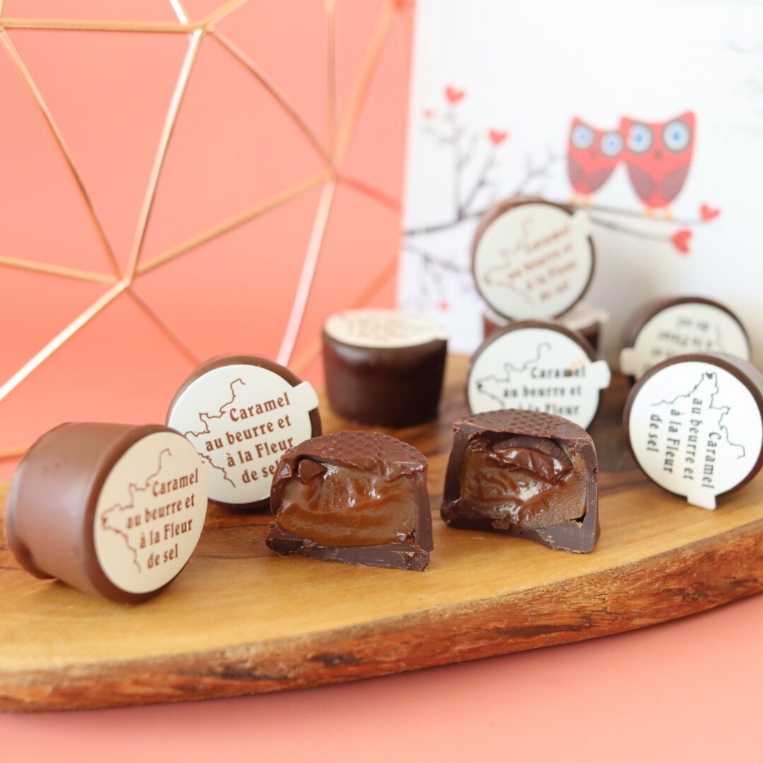 キャラッセルチョコレート 6粒（ビター3粒、ミルク3粒） | パリ