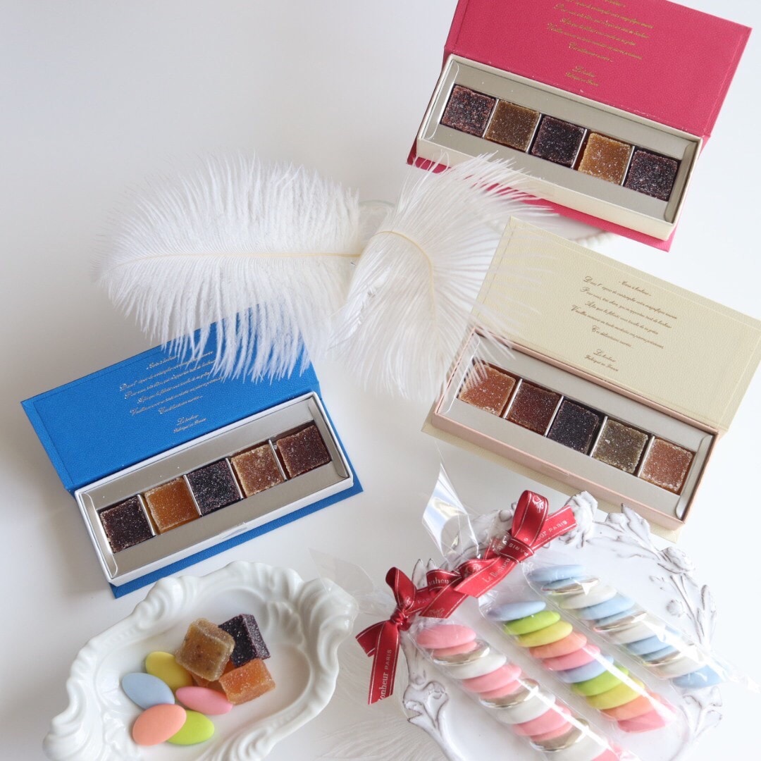 パート・ドゥ・フリュイ （ フルーツゼリー ） 5粒 C（ピンク） | パリ