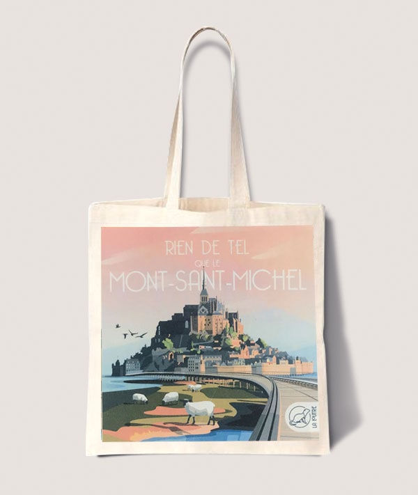 ラ・ルートゥル 旅するトートバッグ☆モンサンミッシェル