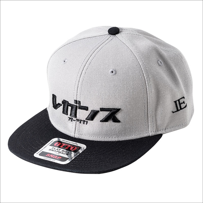 OTTO x LEGANCE　Flat cap LEGANCE OSAKA LOGO ブラックxグレー