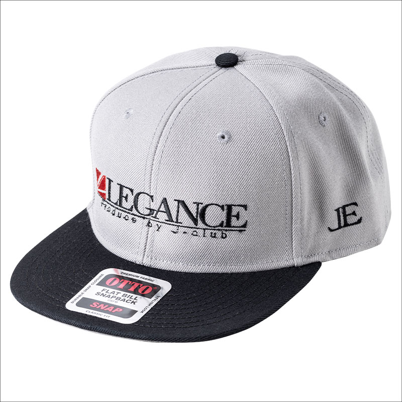 OTTO x LEGANCE　Flat cap LEGANCE LOGO ブラックxグレー