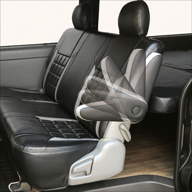 リアシート アームレスト 無段階タイプ