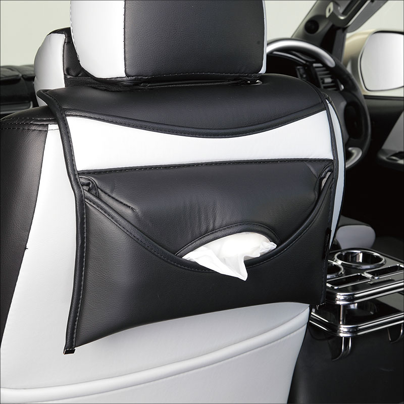 ヘッドレスト ティッシュケース