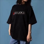 9.1オンス オーバーサイズＴシャツ LEGANCE x LEGANCE OSAKA LOGO